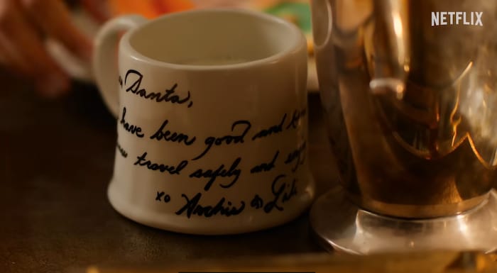 Hier der Screenshot der Weihnachtstasse von Herzogin Meghan.