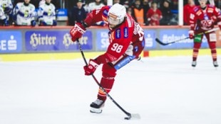 Daniel Obersteiner hat gegen die Vienna Capitals viel vor.