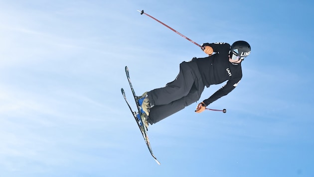 In Stubai trainierte Julius Forer schon die letzten Wochen.