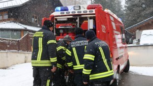 Viele Feuerwehrleute beteiligten sich an der Suchaktion