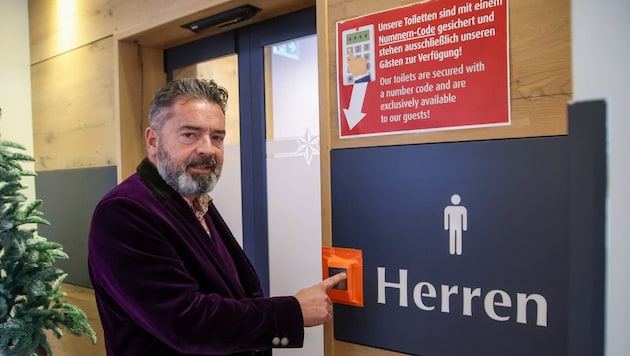 Harald Kratzer hat im Sternbräu einen Zahlencode eingeführt.