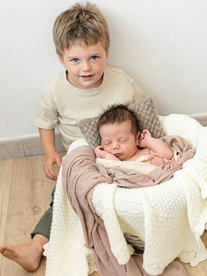 David und Baby Simon aus Sölk