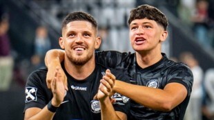 Für das Sturm-Duo Emir Karic und Arjan Malic war das Finale gegen Österreich das größte Spiel ...