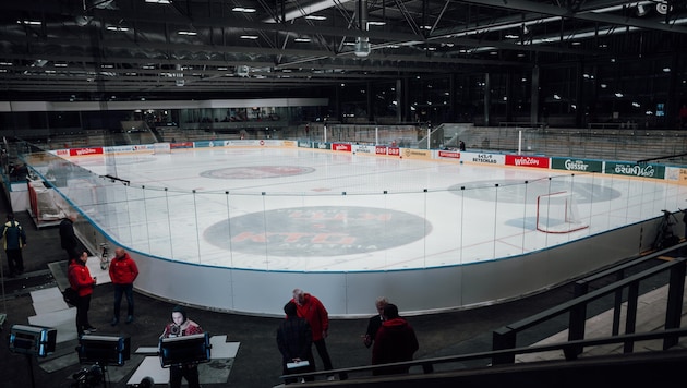 In der Eishalle in Kapfenberg ist derzeit an Eissport nicht zu denken.