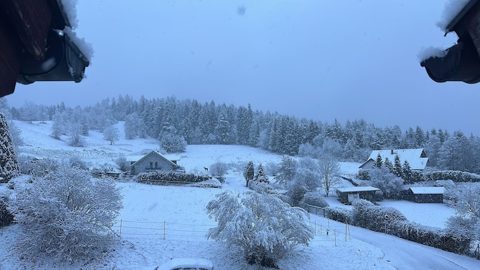Schnee in Pörtschach