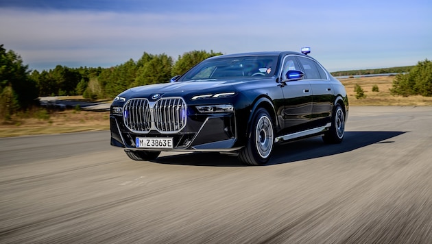 Die wichtigste Funktion der Politiker-Autos ist der Schutz der Passagiere.