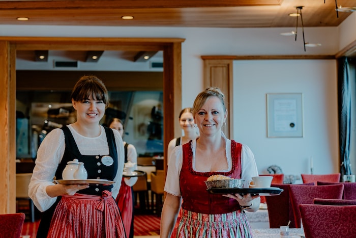 Das Rössl-Team beschert ein Frühstückserlebnis.