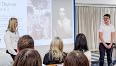 Bei der Präsentation konnten die Schülerinnen und Schüler beweisen, dass sie fit für den ...