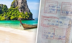 Mit diesen gefälschten Ein- und Ausreisestempel im Pass überzog ein 41-jähriger Austro-Urlauber ...