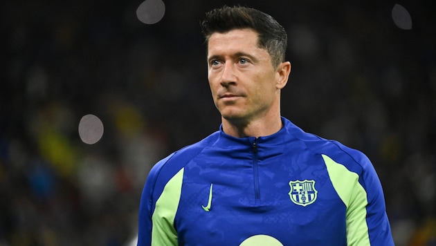Durfte Robert Lewandowski in zwei Spielen für den FC Barcelona kein Tor erzielen?