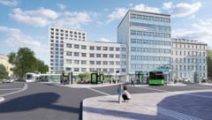 So soll der Andreas-Hofer-Platz ab dem Sommer aussehen.