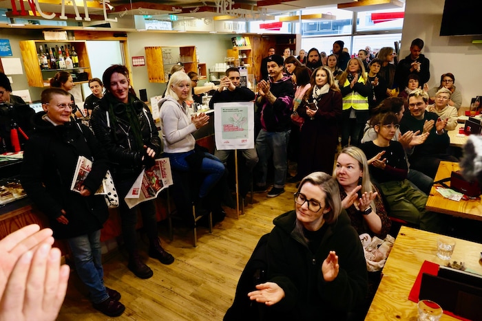 Im Incafé kamen Beschäftigte zusammen