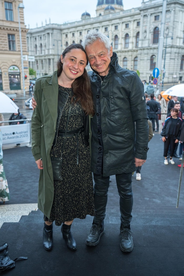 Ihre Liebe macht sie stark: Bukowski mit seiner Ehefrau Tereza.