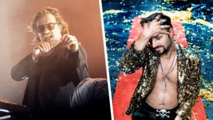 Parov Stelar, Electroswing-Pionier aus Linz, und Philipp Hochmair, Wiener Schauspieler und ...