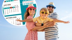 Wer seinen Urlaub geschickt plant, fliegt förmlich durchs Jahr 2026.