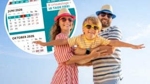 Wer seinen Urlaub geschickt plant, fliegt förmlich durchs Jahr 2026.