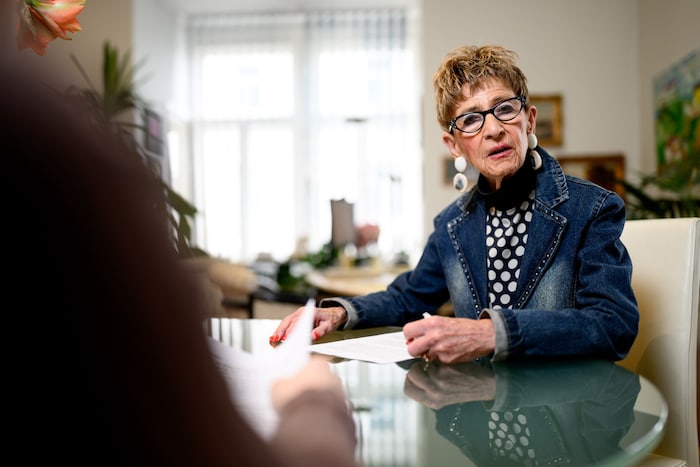 Korosec hält trotz des hohen Alters mit dem Tempo heute mit.