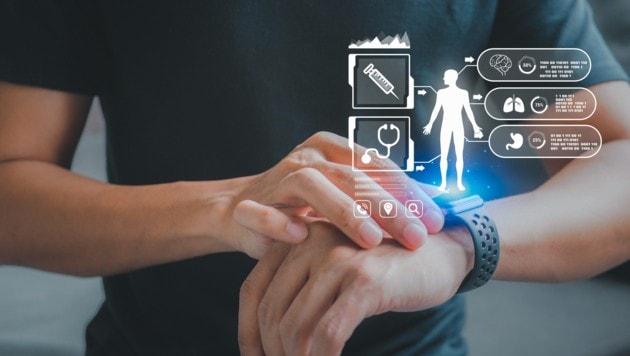 Mit smarten Wearables lassen sich viele Gesundheitsparameter erheben.
