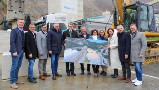 Am Freitag erfolgte der offizielle Startschuss für das Projekt in Peggau.  