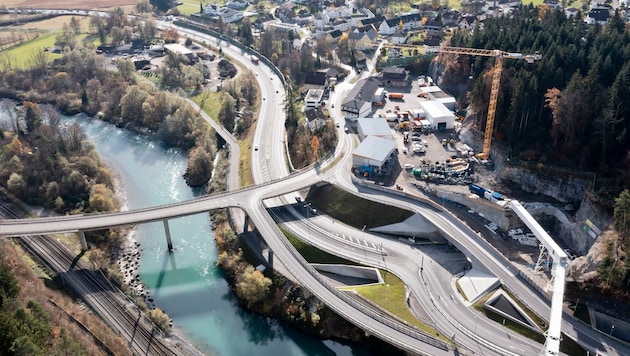 Die Sprengungen gingen im Bereich Felsenau über die Bühne.