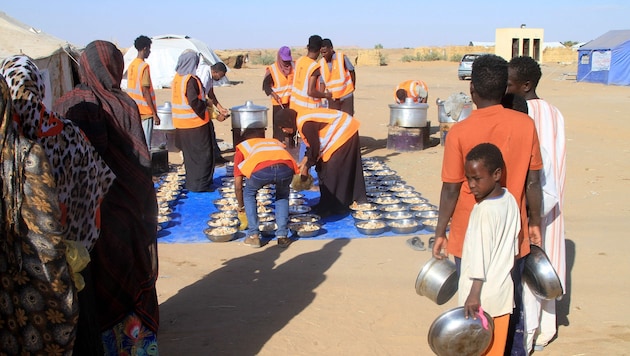 Millionen Menschen im Sudan leiden an Hunger.