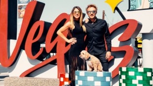 Amélie van Tass und Thommy Ten verzaubert die Formel 1 in ihrer zweiten Heimat Las Vegas.
