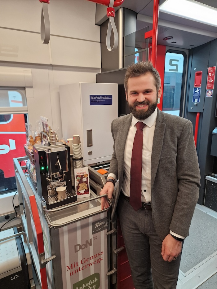 Auch eine Snack-Zone ist inkludiert, freut sich Projektleiter Michael Friedrich.