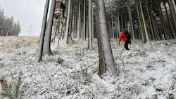 Die insgesamt 50 Bergretter klapperten sukzessive alle Forst- und Wanderwege ab.