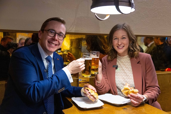 Amthor genoss einen schmackhaften Abschied in Wien.