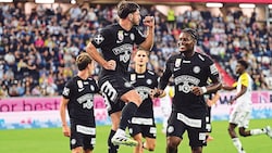 In der ersten Bundesliga-Runde jubelten Otar Kiteishvili und Co. über einen 2:0-Sieg beim LASK.