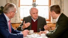 Im Gespräch mit der „Krone“ bekunden Pernkopf und Pröll Ideen zum Leben am Land.