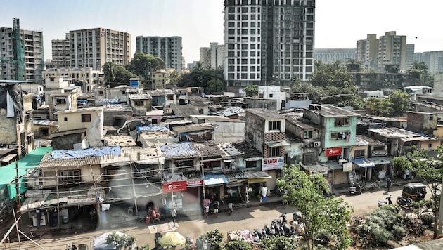 Die Metropole Mumbai hat rund 21 Millionen Einwohner