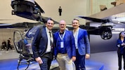 Reinhard Hochegger (Stadt Graz), Robert Brugger (Cargo Center Graz) und Anton Fuchs (Virtual ...