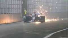 Alex Albon war im Qualifying nicht vom Glück verfolgt.