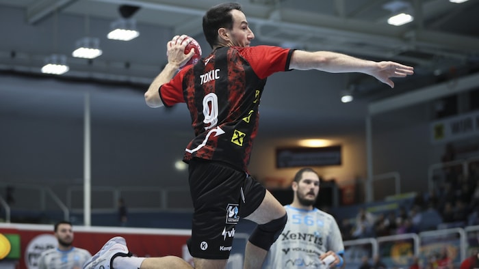 Ante Tokic war mit acht Treffern der erfolgreichste Werfer der Harder.