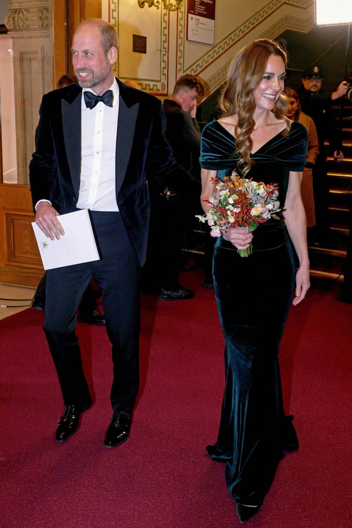 Prinz William und Prinzessin Kate bei der Royal Variety Performance in der Royal Albert Hall in ...