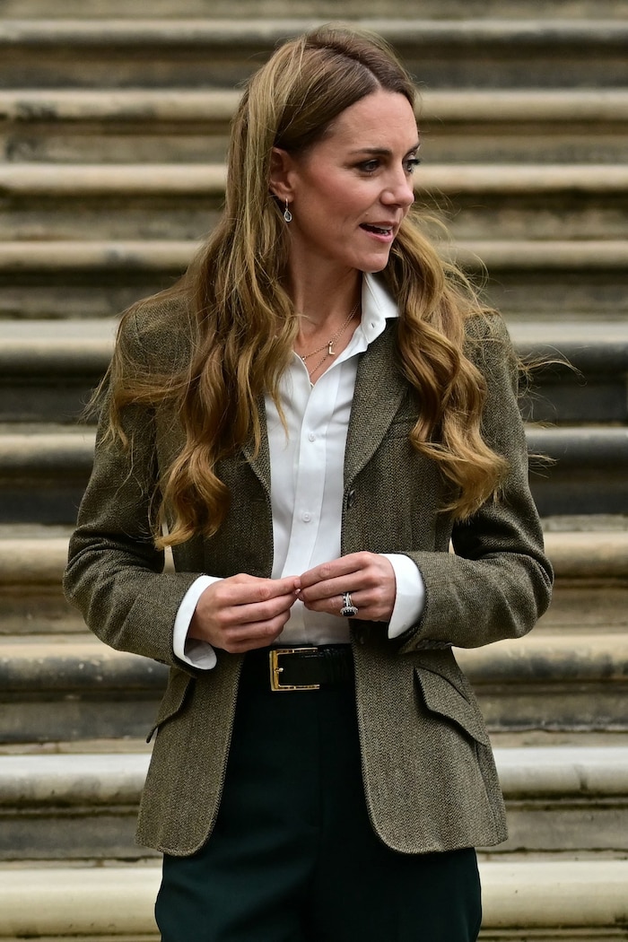 Anfang September präsentierte Prinzessin Kate erstmals ihre neue, honigblonde Mähne.