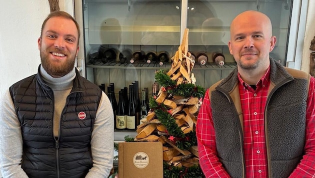 Philipp (l.) und Zoltan reagierten blitzschnell auf die Notsituation.