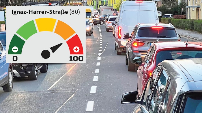 Täglich verlieren Autofahrer in der Ignaz-Harrer-Straße Zeit.