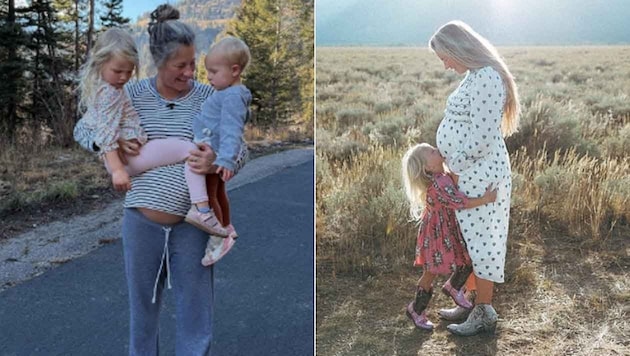 Resi Stiegler erwartet ihr drittes Kind.