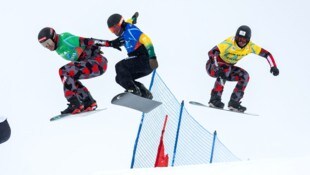 In Gudauri wird Olympiasieger Alessandro „Izzi“ Hämmerle (li.) in dieser Saison keine ...