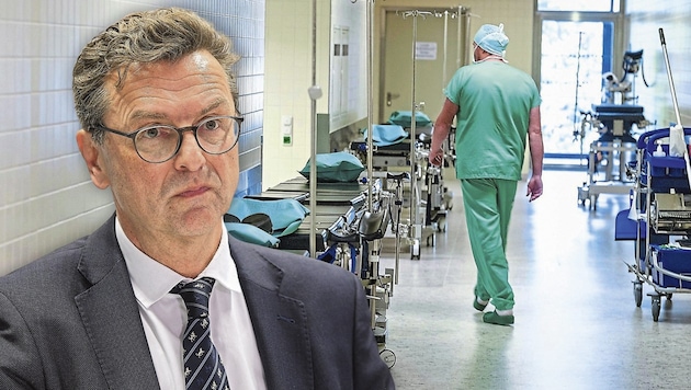 Franz Harnoncourt, der oberste Spitalsmanager Oberösterreichs, gab am Montag seinen Rücktritt ...