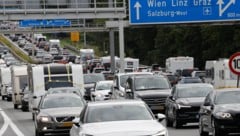 Vor der Grenze Walserberg rechnen Experten mit Stau.