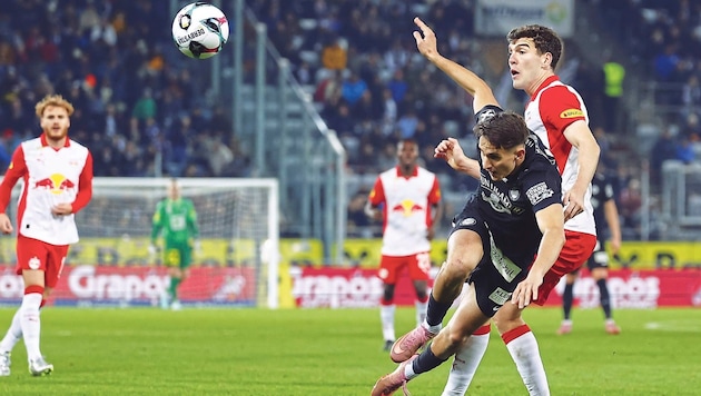 Leon Grgic traf auch in der letzten Runde gegen Salzburg.