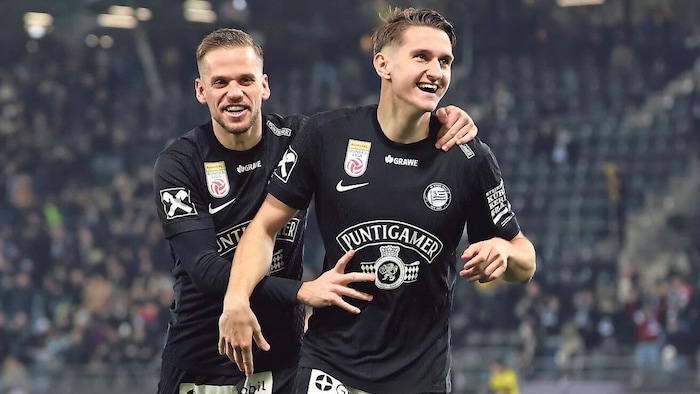 Sturms Jungspund kommt aus dem Jubeln nicht heraus.