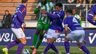 Austria Salzburg erkämpfte sich bei Austria Lustenau ein verdientes 0:0. 