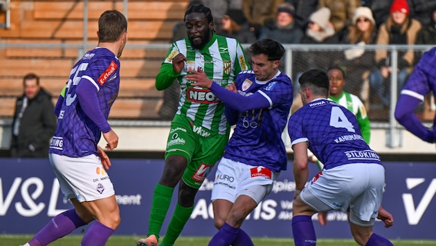 Austria Salzburg erkämpfte sich bei Austria Lustenau ein verdientes 0:0.