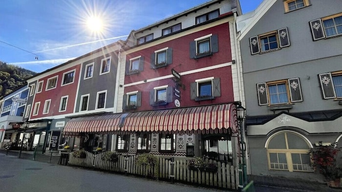 Das prachtvolle Haus im Schladminger Zentrum: der schöne Kirchenwirt