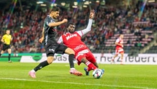 Beres Owusu (re.) ist in der Defensive des GAK nicht mehr wegzudenken.