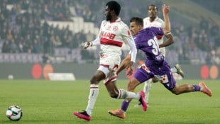 Der GAK um Beres Owusu (li.) kam zuletzt immer besser in Fahrt.